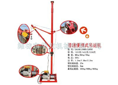 點擊查看詳細信息<br>標(biāo)題：華友機械便攜式小吊 閱讀次數(shù)：9837
